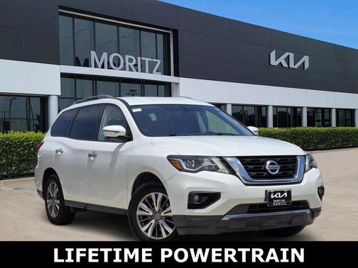 Glacier White 2019 Nissan Pathfinder SL