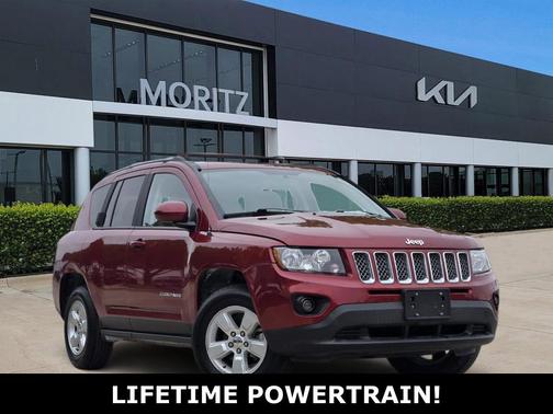 Deep Cherry Red Crystal Pearlcoat 2017 Jeep Compass Latitude