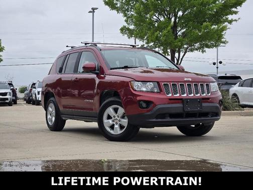 Deep Cherry Red Crystal Pearlcoat 2017 Jeep Compass Latitude
