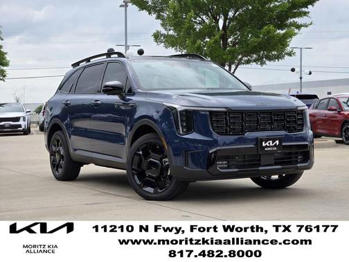 Midnight Lake Blue 2026 Kia Sorento SX