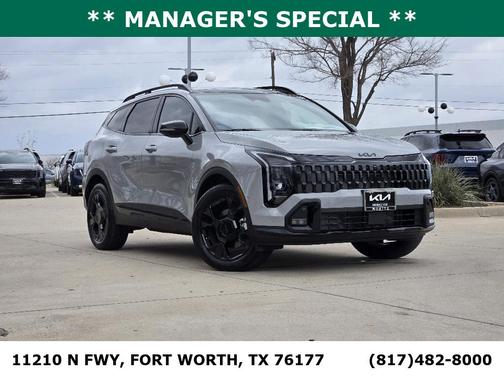 Wolf Gray 2026 Kia Sportage X-Line