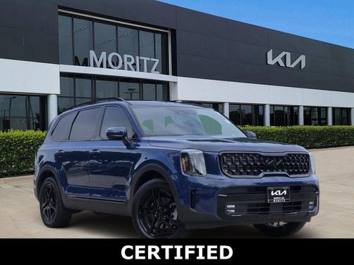 Midnight Lake Blue 2025 Kia Telluride SX X-Line