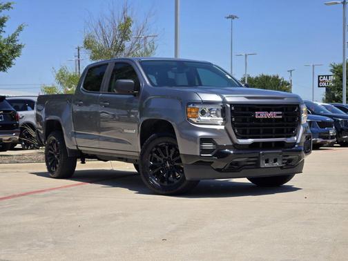 Satin Steel Metallic 2021 GMC Canyon Elevation Standard