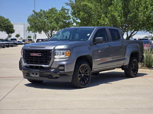 Satin Steel Metallic 2021 GMC Canyon Elevation Standard