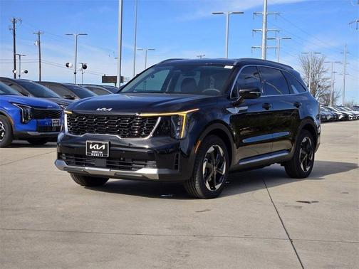 Aurora Black 2026 Kia Sorento Hybrid EX