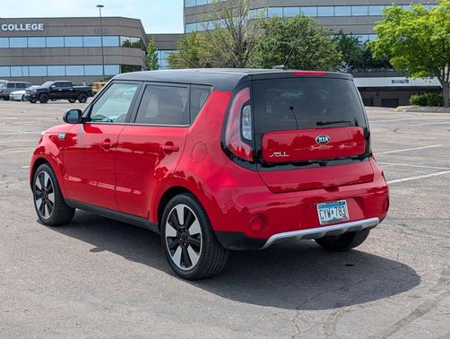 Inferno Red w/Black Roof 2018 Kia Soul +