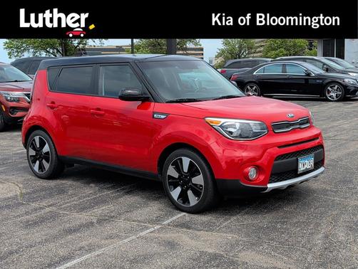 Inferno Red w/Black Roof 2018 Kia Soul +