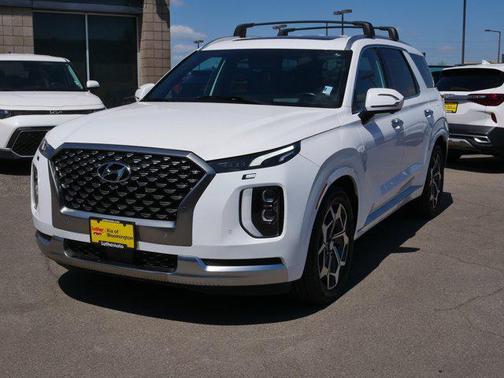 Hyper White 2022 Hyundai PALISADE Calligraphy