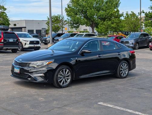 Ebony Black 2019 Kia Optima LX