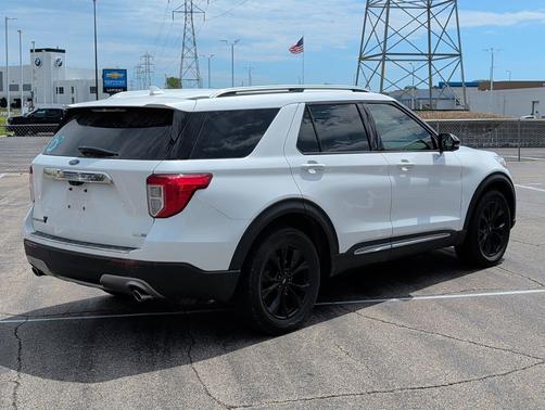 Star White Metallic Tri-Coat 2020 Ford Explorer Limited