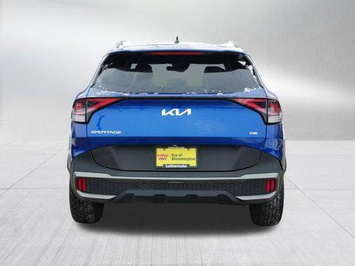 Sapphire Blue 2023 Kia Sportage X-Line