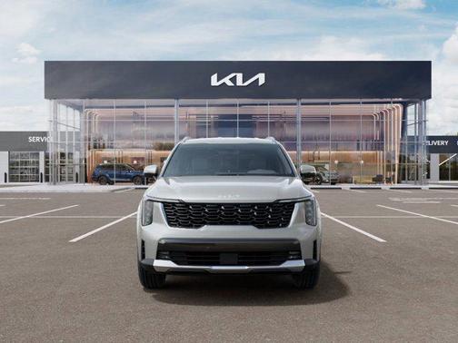 Ivory Silver 2026 Kia Sorento EX