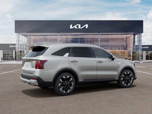 Ivory Silver 2026 Kia Sorento EX