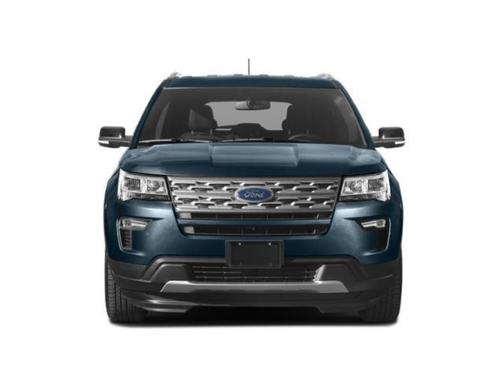 White Platinum Metallic Tri-Coat 2018 Ford Explorer Sport