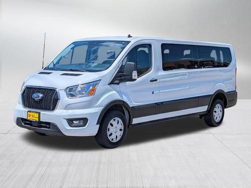Oxford White 2022 Ford Transit-350 XLT