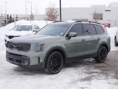Jungle Green 2025 Kia Telluride SX Prestige X-Line