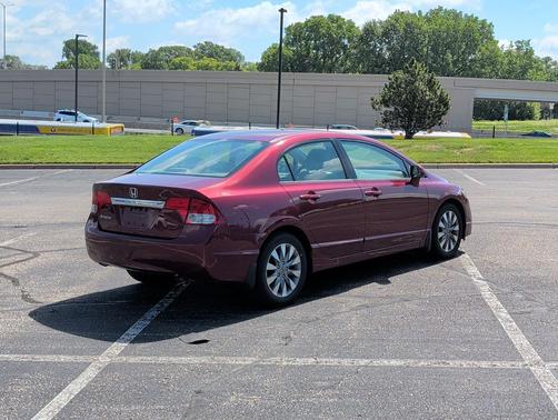 Tango Red Pearl 2009 Honda Civic EX