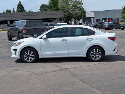 Clear White 2023 Kia Rio S