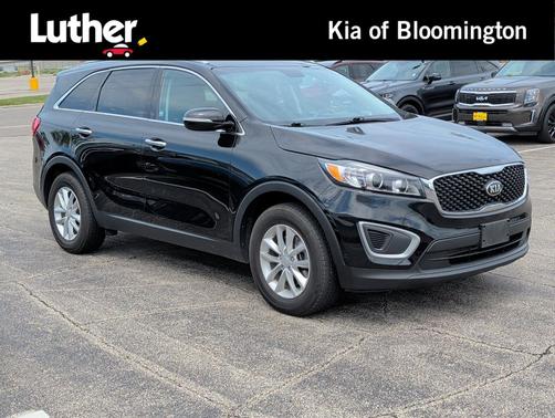 Ebony Black 2017 Kia Sorento LX