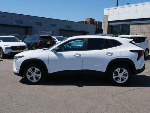 Summit White 2024 Chevrolet Trax LS