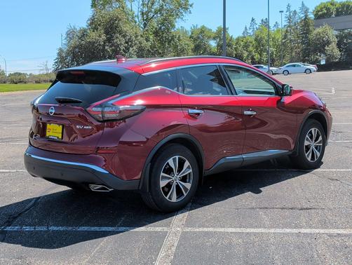 Scarlet Ember Tintcoat 2021 Nissan Murano SV Intelligent AWD