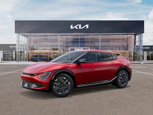 Runway Red 2025 Kia EV6 Light Long Range