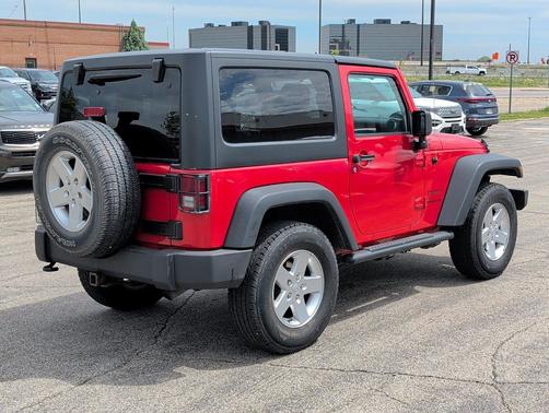 Flame Red Clearcoat 2014 Jeep Wrangler Sport