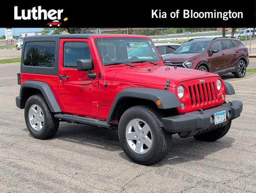 Flame Red Clearcoat 2014 Jeep Wrangler Sport