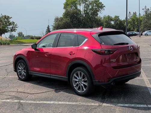 Soul Red Crystal Metallic 2021 Mazda CX-5 Grand Touring