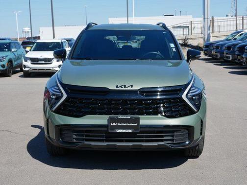 Jungle Green 2025 Kia Sportage X-Line