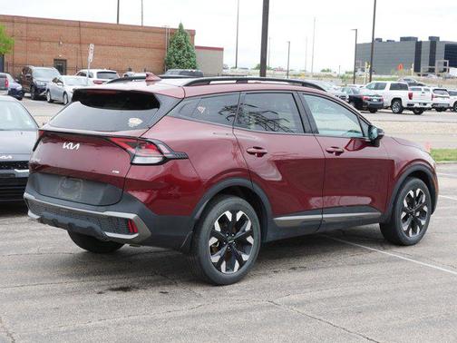 Dawning Red 2023 Kia Sportage X-Line