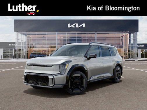 Ivory Silver 2026 Kia EV9 GT-Line