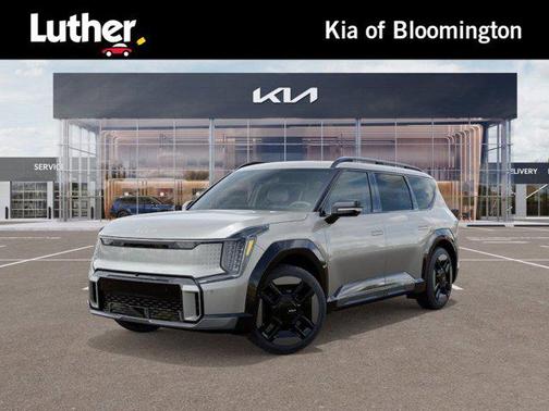 Ivory Silver 2026 Kia EV9 GT-Line