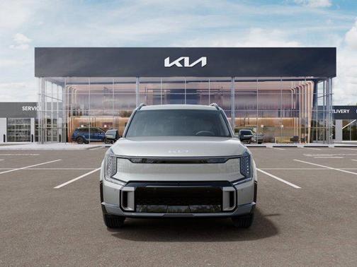 Ivory Silver 2026 Kia EV9 GT-Line