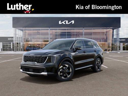 Aurora Black Pearl 2026 Kia Sorento Hybrid EX