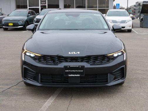 Interstellar Gray 2025 Kia K5 EX