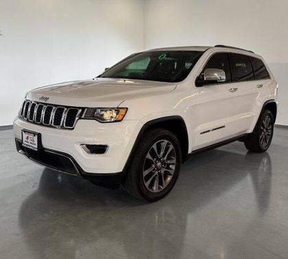 Bright White Clearcoat 2018 Jeep Grand Cherokee Limited