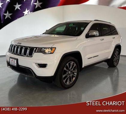 Bright White Clearcoat 2018 Jeep Grand Cherokee Limited