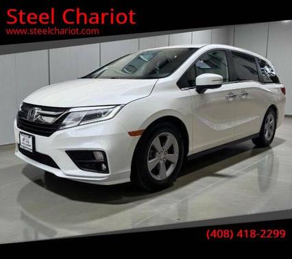 White Diamond Pearl 2018 Honda Odyssey EX