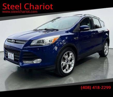 Deep Impact Blue 2016 Ford Escape Titanium