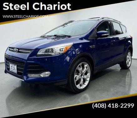 Deep Impact Blue 2016 Ford Escape Titanium