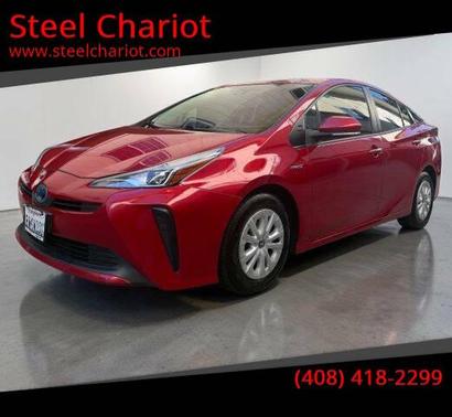 Supersonic Red 2021 Toyota Prius L