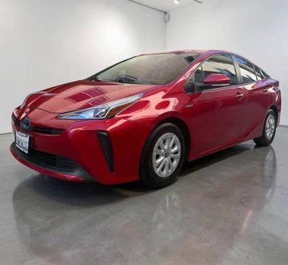 Supersonic Red 2021 Toyota Prius L