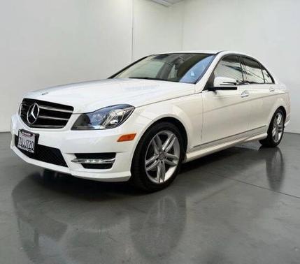 Polar White 2014 Mercedes-Benz C-Class Luxury