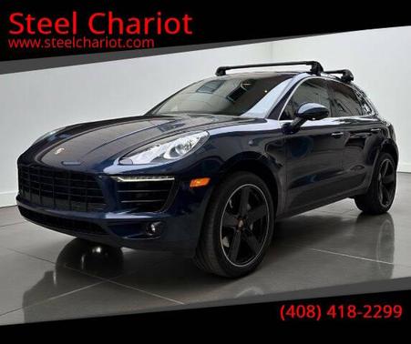 Dark Blue Metallic 2016 Porsche Macan Macan S