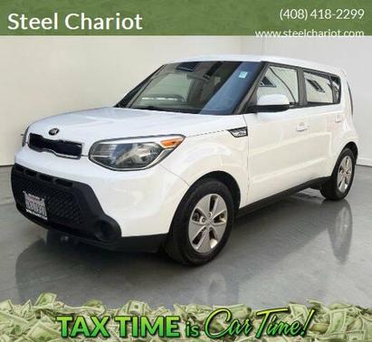 Clear White 2015 Kia Soul Base