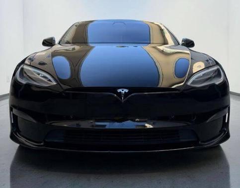 Solid Black 2021 Tesla Model S Plaid