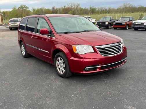 Deep Cherry Red Crystal Pearlcoat 2011 Chrysler Town & Country Touring