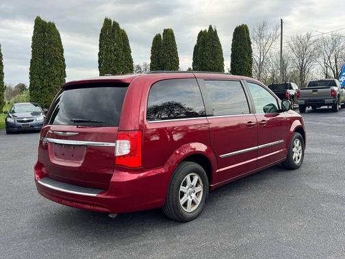 Deep Cherry Red Crystal Pearlcoat 2011 Chrysler Town & Country Touring