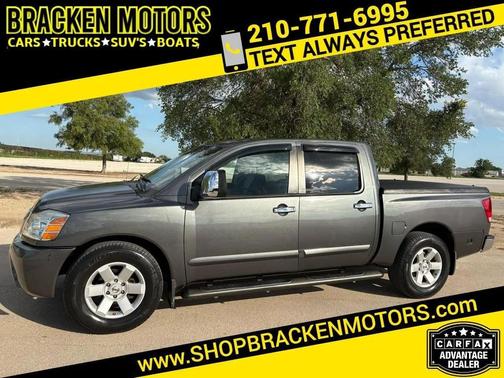 Charcoal 2005 Nissan Titan LE Crew Cab
